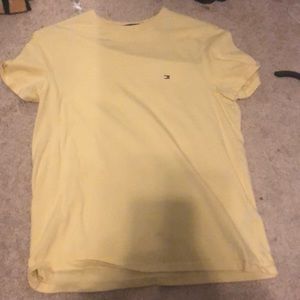 Yellow men’s Tommy Hilfiger shirt